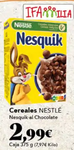 Gadis NESTLÉ Cereales Nesquik al Chocolate oferta