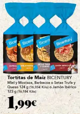 Gadis BICENTURY Tortitas de Maíz oferta