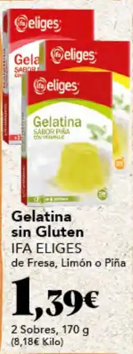 Gadis IFA ELIGES Gelatina sin Gluten oferta