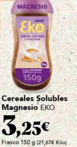 Gadis EKO Cereales Solubles Magnesio oferta