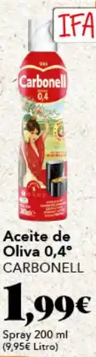 Gadis CARBONELL Aceite de Oliva 0,4° oferta