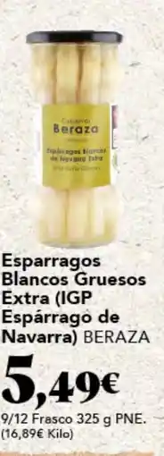 Gadis BERAZA Espárrago de Navarra) oferta
