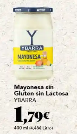Gadis YBARRA Mayonesa sin Gluten sin Lactosa oferta