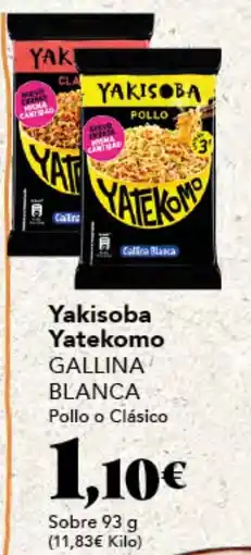 Gadis GALLINA BLANCA Yakisoba Yatekomo oferta
