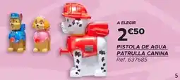 GiFi Patrulla canina - pistola de agua canina oferta