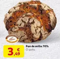Alcampo Pan de millo 70% oferta