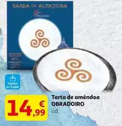 Alcampo Obradoiro - tarta de amendoa oferta