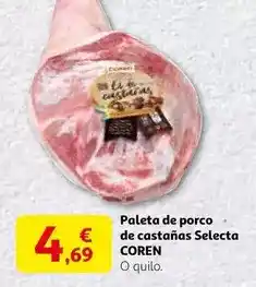 Alcampo Coren - paleta de porco de castañas selecta oferta