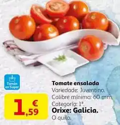 Alcampo Galicia - tomate ensalada oferta