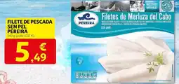 Alcampo Pereira - filete de pescada sen pel oferta