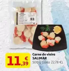 Alcampo Carne de vieira oferta