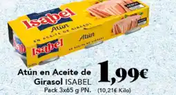 Gadis ISABEL Atún en Aceite de Girasol oferta
