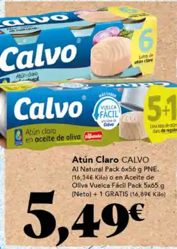 Gadis CALVO Atún Claro oferta
