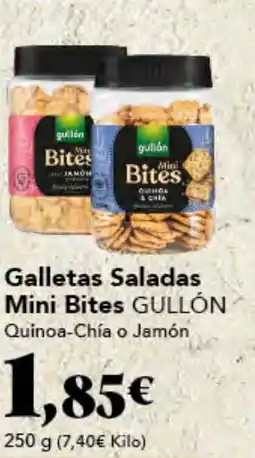 Gadis GULLÓN Galletas Saladas Mini Bites oferta