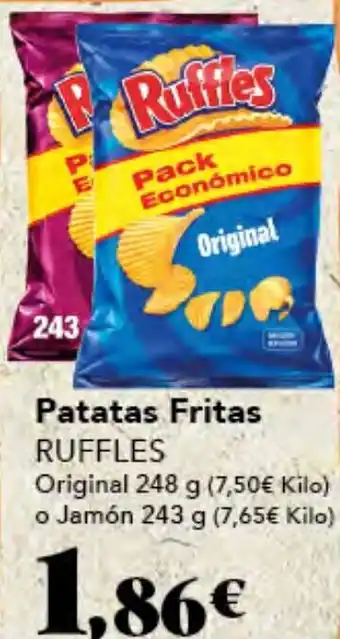 Gadis RUFFLES Patatas Fritas oferta