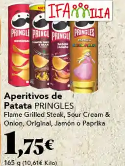Gadis PRINGLES Aperitivos de Patata oferta