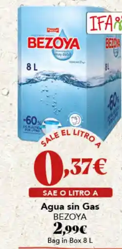 Gadis BEZOYA Agua sin Gas oferta