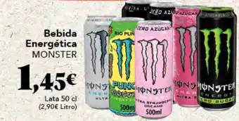 Gadis MONSTER Bebida Energética oferta