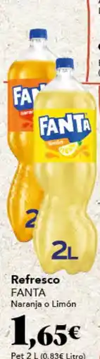 Gadis FANTA Refresco Naranja o Limón oferta
