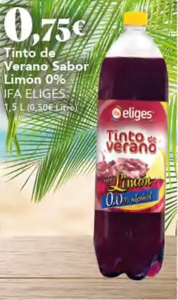 Gadis IFA ELIGES Tinto de Verano Sabor Limón 0% oferta