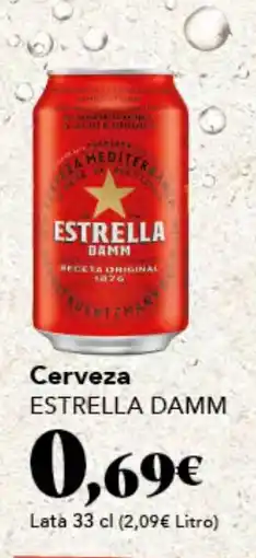 Gadis ESTRELLA DAMM Cerveza oferta