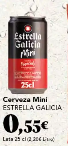 Gadis ESTRELLA GALICIA Cerveza Mini oferta