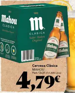 Gadis MAHOU Cerveza Clásica oferta