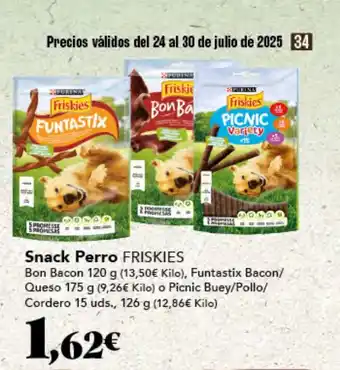 Gadis FRISKIES Snack Perro oferta
