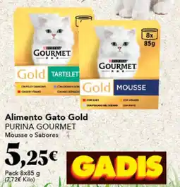 Gadis PURINA GOURMET Alimento Gato Gold oferta