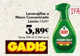Gadis FAIRY Lavavajillas a Mano Concentrado Limón oferta