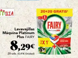 Gadis FAIRY Lavavajillas Máquina Platinum Plus oferta