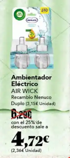 Gadis AIR WICK Ambientador Eléctrico oferta