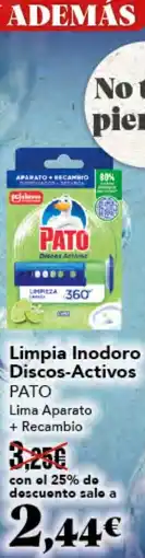 Gadis PATO Limpia Inodoro Discos-Activos oferta