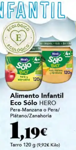 Gadis HERO Alimento Infantil Eco Sólo oferta