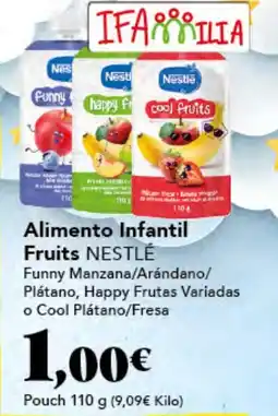 Gadis NESTLÉ Alimento Infantil Fruits oferta