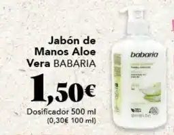 Gadis BABARIA Jabón de Manos Aloe Vera oferta