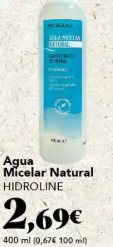 Gadis HIDROLINE Micelar Natural oferta