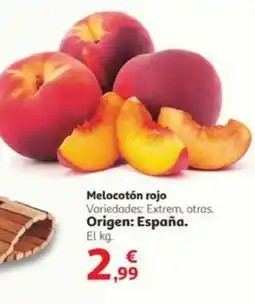Alcampo Melocotón rojo oferta
