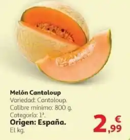 Alcampo Melón Cantaloup oferta