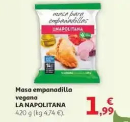 Alcampo LA NAPOLITANA Masa empanadilla vegana oferta