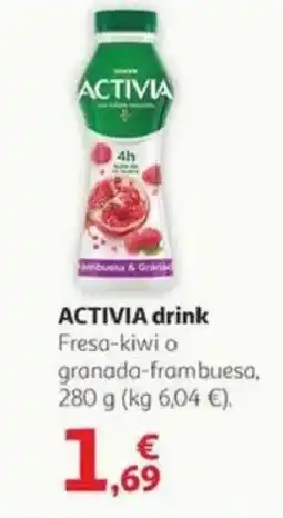 Alcampo ACTIVIA drink oferta