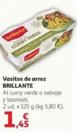 Alcampo BRILLANTE Vasitos de arroz oferta