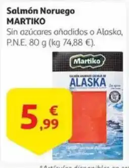 Alcampo MARTIKO Salmón Noruego oferta