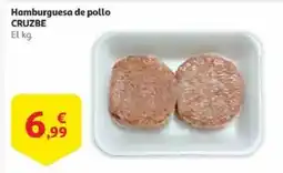 Alcampo CRUZBE Hamburguesa de pollo oferta
