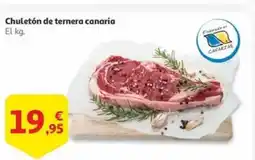 Alcampo Chuletón de ternera canaria oferta