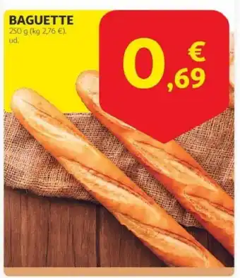 Alcampo Baguette oferta