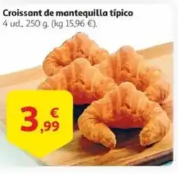 Alcampo Croissant de mantequilla típico oferta