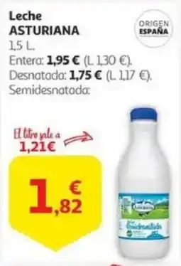 Alcampo ASTURIANA Leche oferta