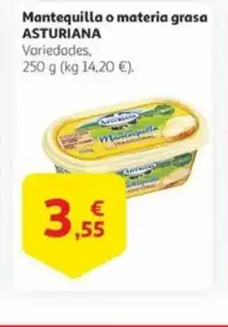 Alcampo ASTURIANA Mantequilla o materia grasa oferta