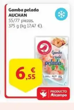 Alcampo AUCHAN Gamba pelada oferta
